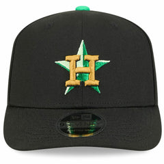 Houston Astros New Era 2026 St. Patrick's Day 9SEVENTY Adjustable Hat - Black Hats