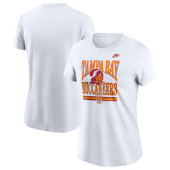 Tampa Bay Buccaneers Women's 50th Season T-Shirt White