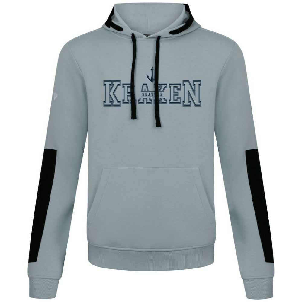 NHL Seattle Kraken Levelwear Bombay Journey Pullover Hoodie - Gray