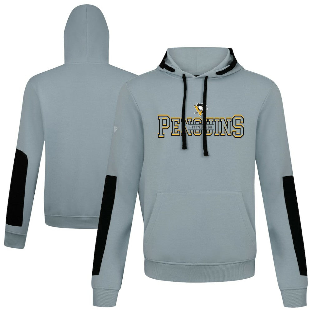 NHL Pittsburgh Penguins Levelwear Bombay Journey Pullover Hoodie - Gray