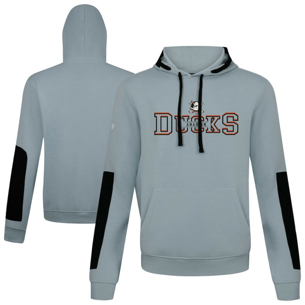 NHL Anaheim Ducks Levelwear Bombay Journey Pullover Hoodie - Gray