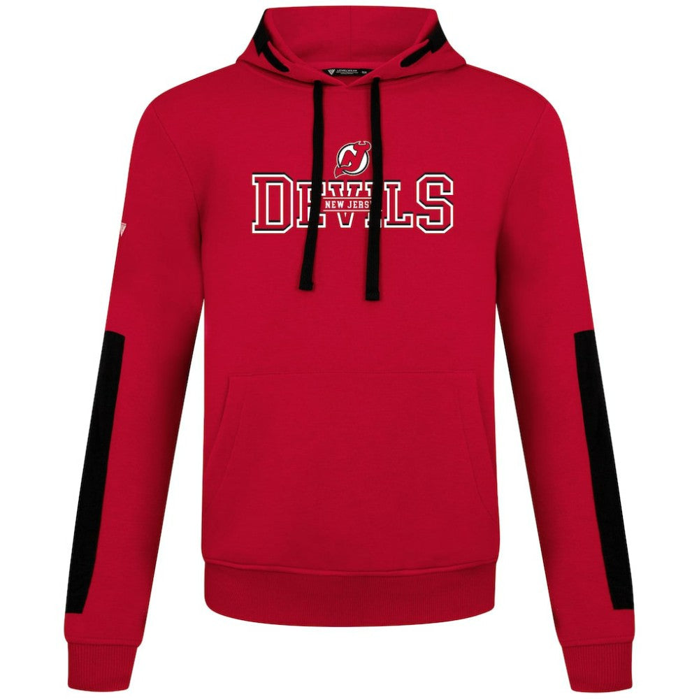 NHL New Jersey Devils Levelwear Bombay Journey Pullover Hoodie - Red