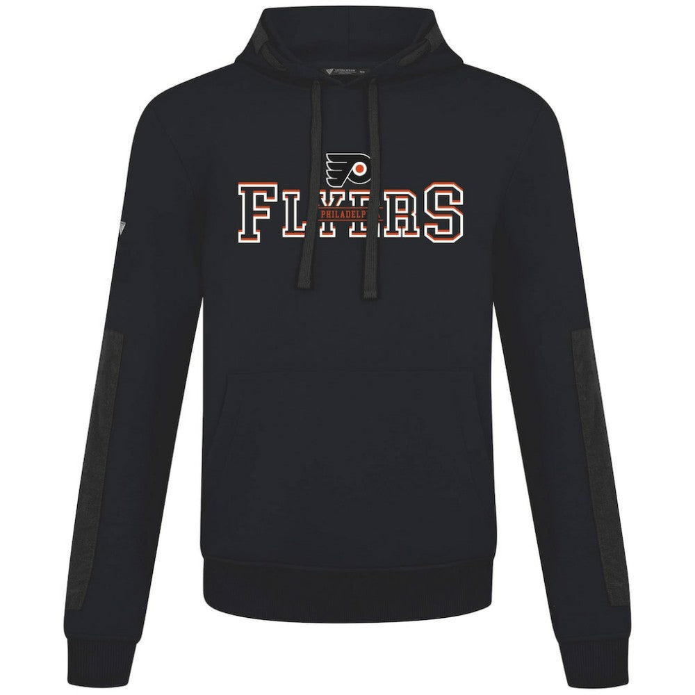 NHL Philadelphia Flyers Levelwear Bombay Journey Pullover Hoodie - Black