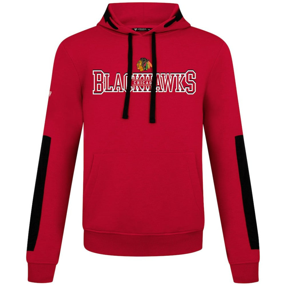 NHL Chicago Blackhawks Levelwear Bombay Journey Pullover Hoodie - Red