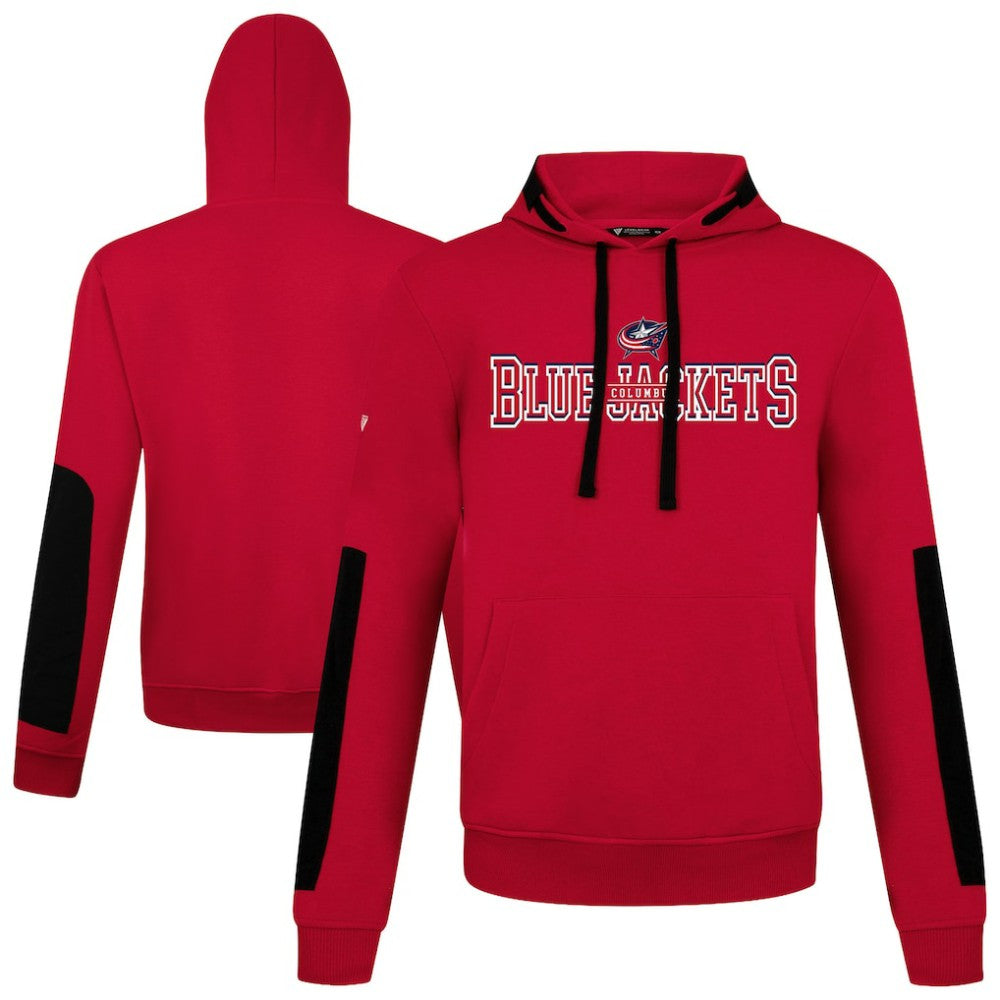 NHL Columbus Blue Jackets Levelwear Bombay Journey Pullover Hoodie - Red