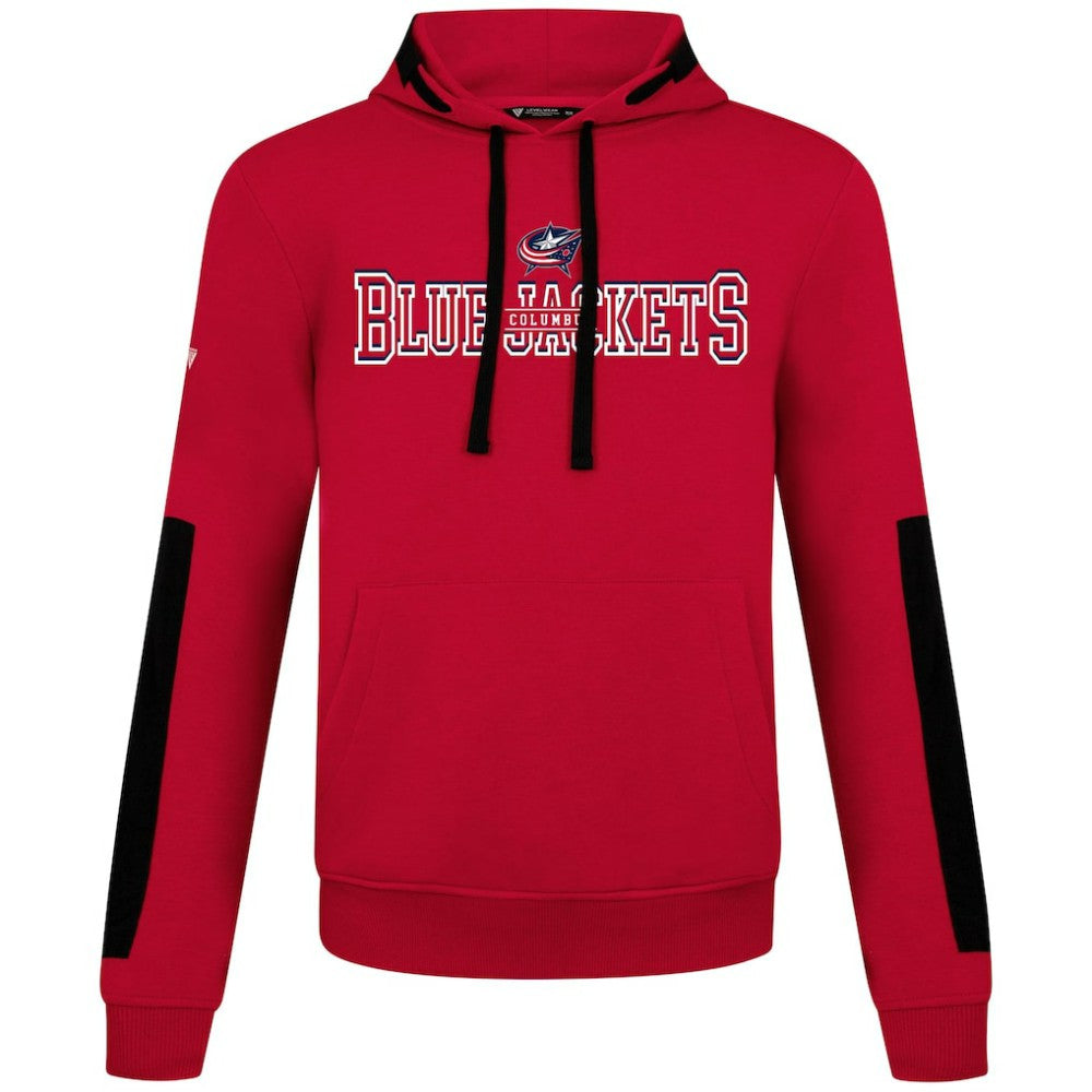 NHL Columbus Blue Jackets Levelwear Bombay Journey Pullover Hoodie - Red