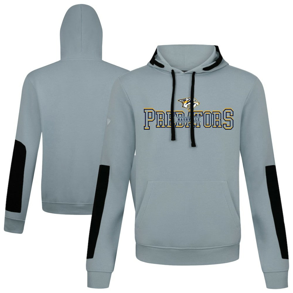 NHL Nashville Predators Levelwear Bombay Journey Pullover Hoodie - Gray