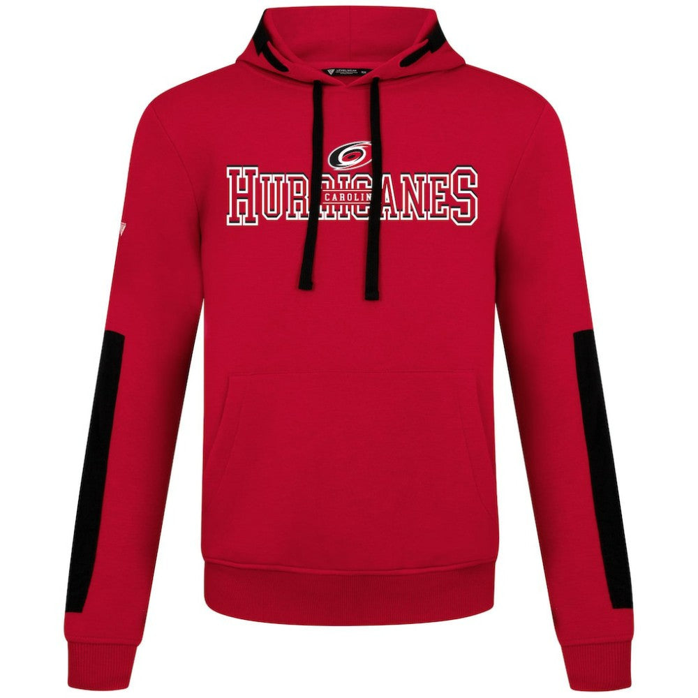 NHL Carolina Hurricanes Levelwear Bombay Journey Pullover Hoodie - Red