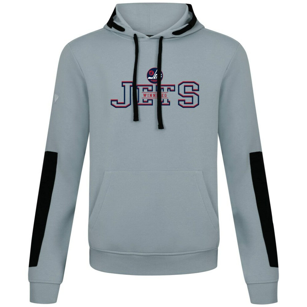 NHL Winnipeg Jets Levelwear Bombay Journey Pullover Hoodie - Gray