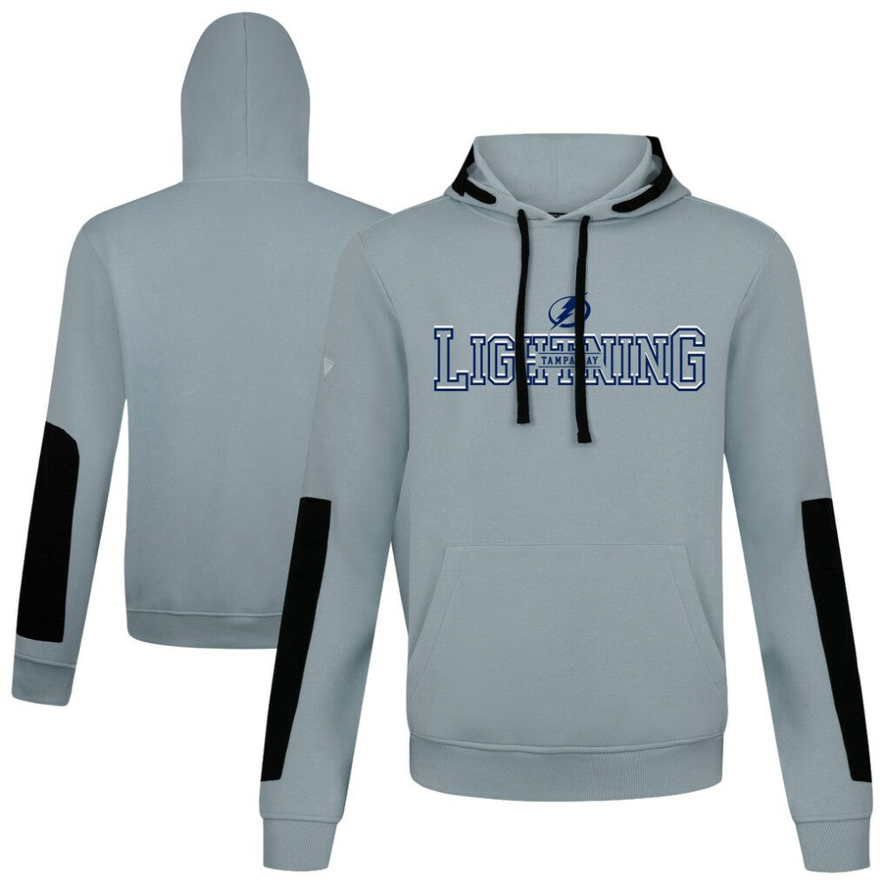 NHL Tampa Bay Lightning Levelwear Bombay Journey Pullover Hoodie - Gray