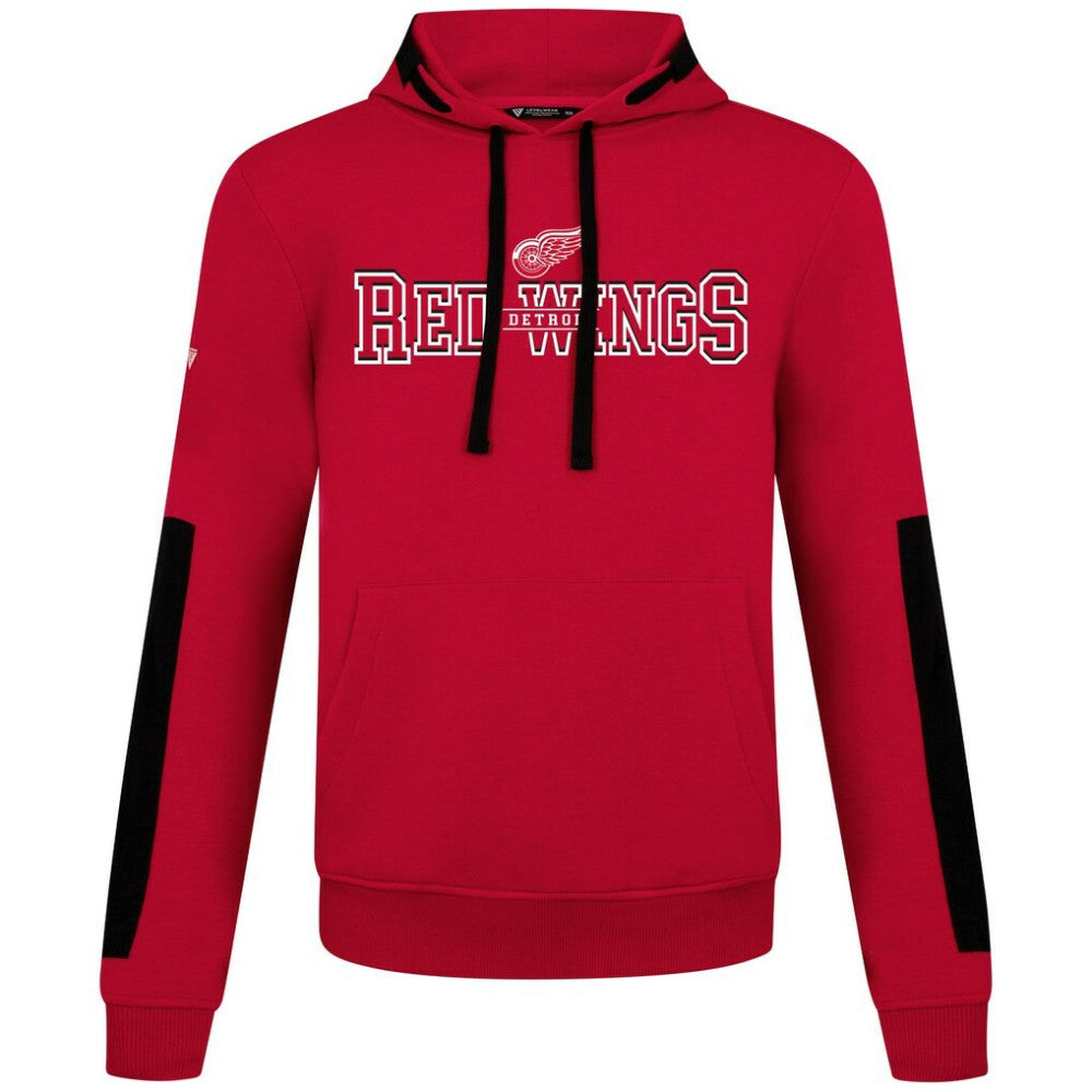 NHL Detroit Red Wings Levelwear Bombay Journey Pullover Hoodie - Red