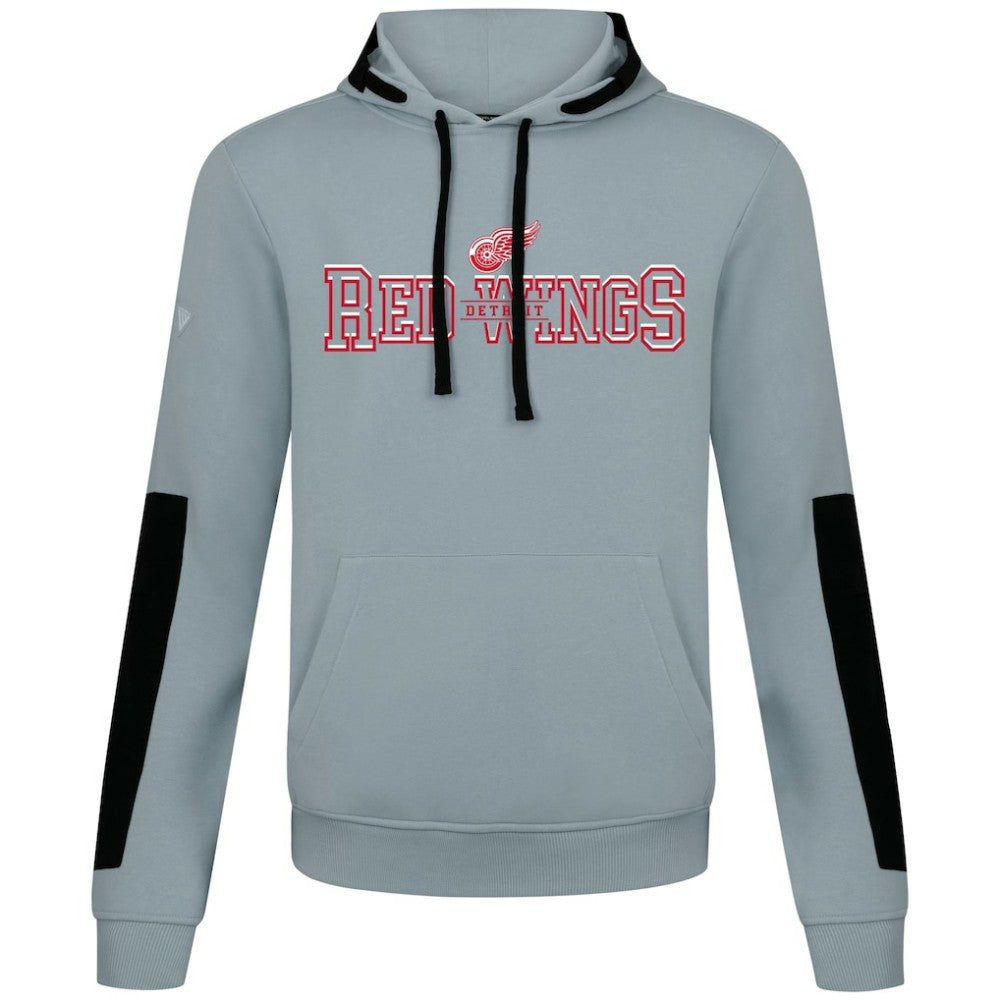 NHL Detroit Red Wings Levelwear Bombay Journey Pullover Hoodie - Gray