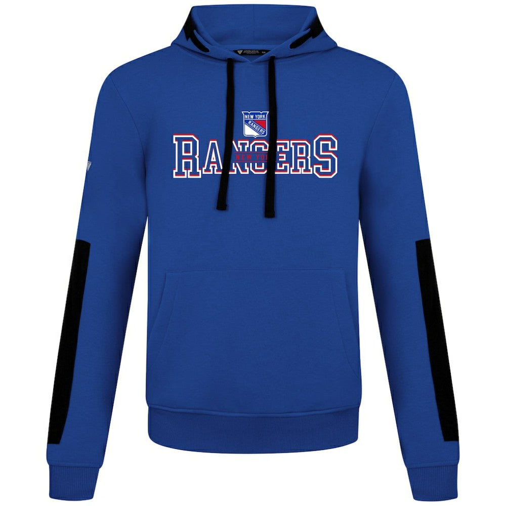 NHL New York Rangers Levelwear Bombay Journey Pullover Hoodie - Blue