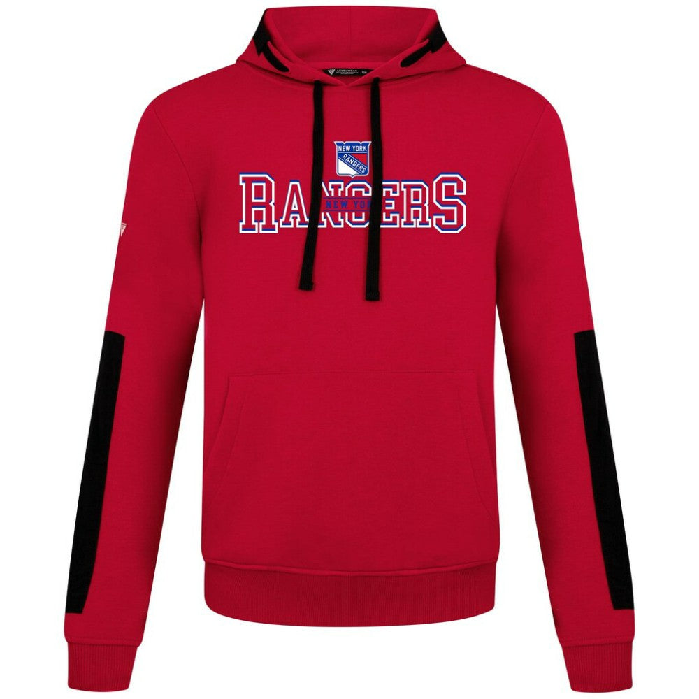 NHL New York Rangers Levelwear Bombay Journey Pullover Hoodie - Red