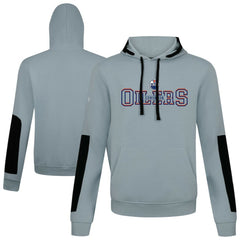 NHL Edmonton Oilers Levelwear Bombay Journey Pullover Hoodie - Gray