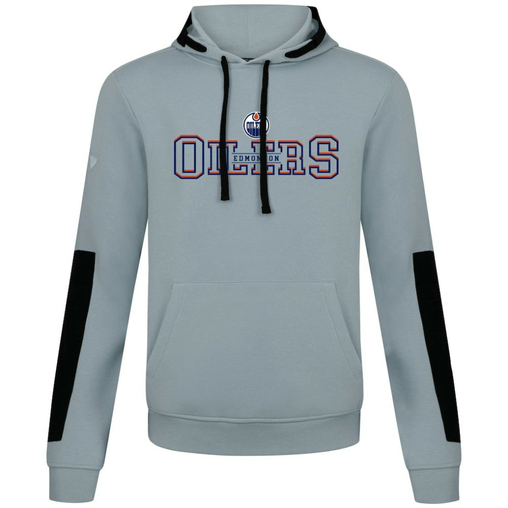 NHL Edmonton Oilers Levelwear Bombay Journey Pullover Hoodie - Gray