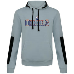 NHL Edmonton Oilers Levelwear Bombay Journey Pullover Hoodie - Gray