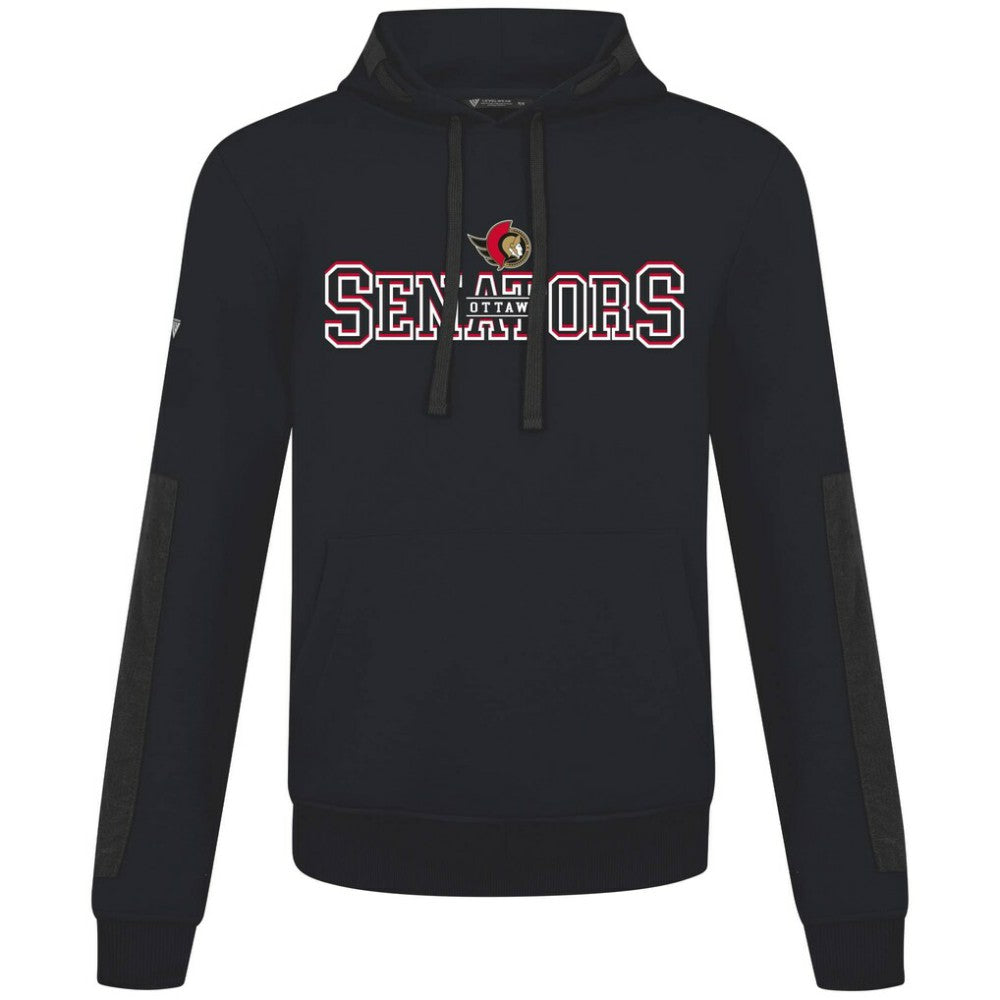 NHL Ottawa Senators Levelwear Bombay Journey Pullover Hoodie - Black