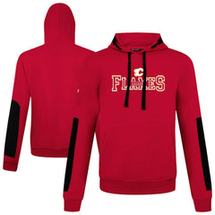 NHL Calgary Flames Levelwear Bombay Journey Pullover Hoodie - Red