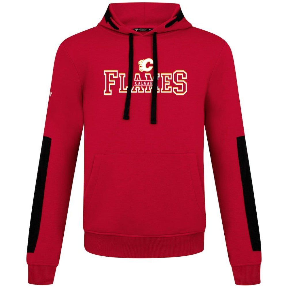 NHL Calgary Flames Levelwear Bombay Journey Pullover Hoodie - Red