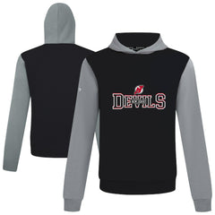 NHL New Jersey Devils Levelwear Ultimate Journey Pullover Hoodie - Black/Gray