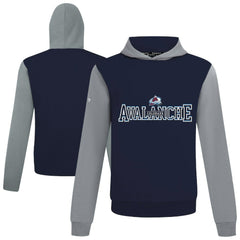 NHL Colorado Avalanche Levelwear Ultimate Journey Pullover Hoodie - Navy/Gray