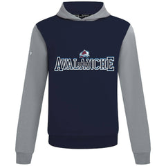 NHL Colorado Avalanche Levelwear Ultimate Journey Pullover Hoodie - Navy/Gray