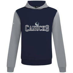 NHL Vancouver Canucks Levelwear Ultimate Journey Pullover Hoodie - Navy/Gray