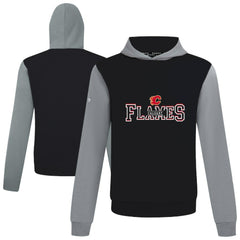 NHL Calgary Flames Levelwear Ultimate Journey Pullover Hoodie - Black/Gray