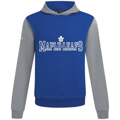 NHL Toronto Maple Leafs Levelwear Ultimate Journey Pullover Hoodie - Blue/Gray