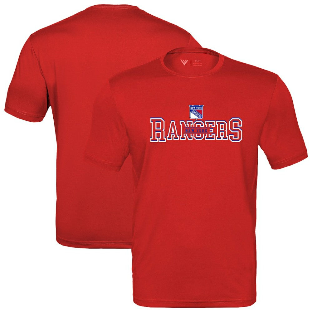 NHL New York Rangers Levelwear Anthem Journey Performance T-Shirt - Red