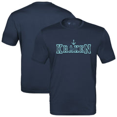 NHL Seattle Kraken Levelwear Anthem Journey Performance T-Shirt - Deep Sea Blue