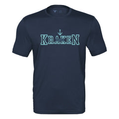 NHL Seattle Kraken Levelwear Anthem Journey Performance T-Shirt - Deep Sea Blue
