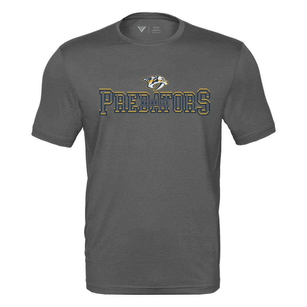 NHL Nashville Predators Levelwear Anthem Journey Performance T-Shirt - Charcoal