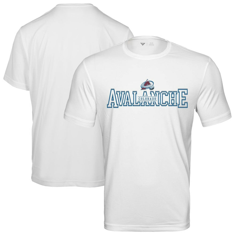 NHL Colorado Avalanche Levelwear Anthem Journey Performance T-Shirt - White