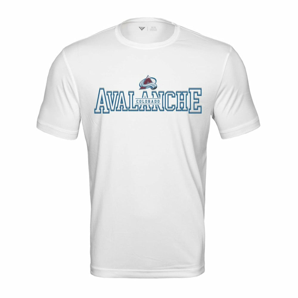 NHL Colorado Avalanche Levelwear Anthem Journey Performance T-Shirt - White