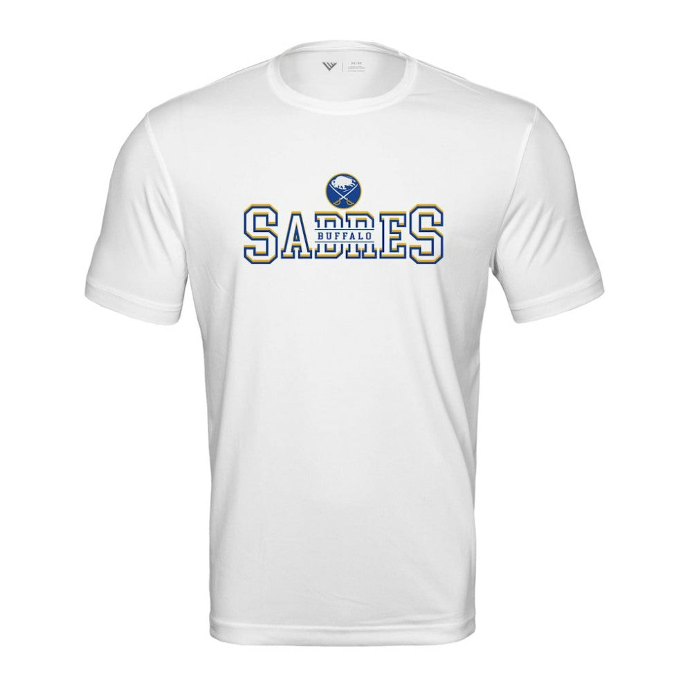 NHL Buffalo Sabres Levelwear Anthem Journey Performance T-Shirt - White