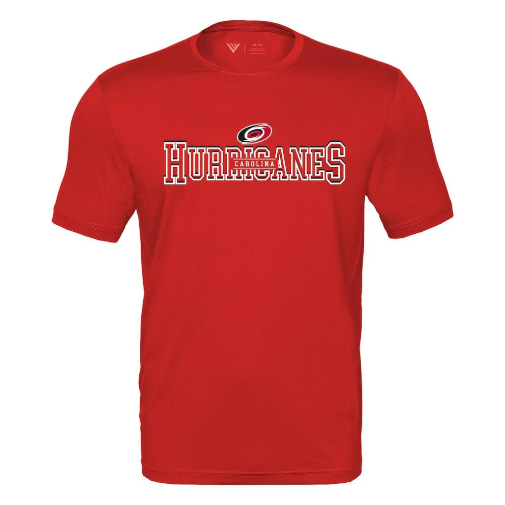 NHL Carolina Hurricanes Levelwear Anthem Journey Performance T-Shirt - Red