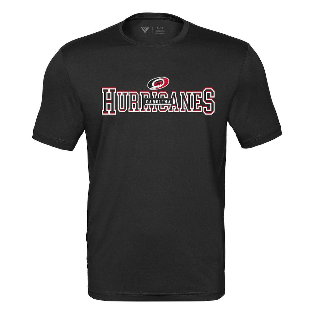 NHL Carolina Hurricanes Levelwear Anthem Journey Performance T-Shirt - Black
