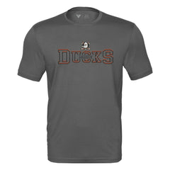 NHL Anaheim Ducks Levelwear Anthem Journey Performance T-Shirt - Charcoal