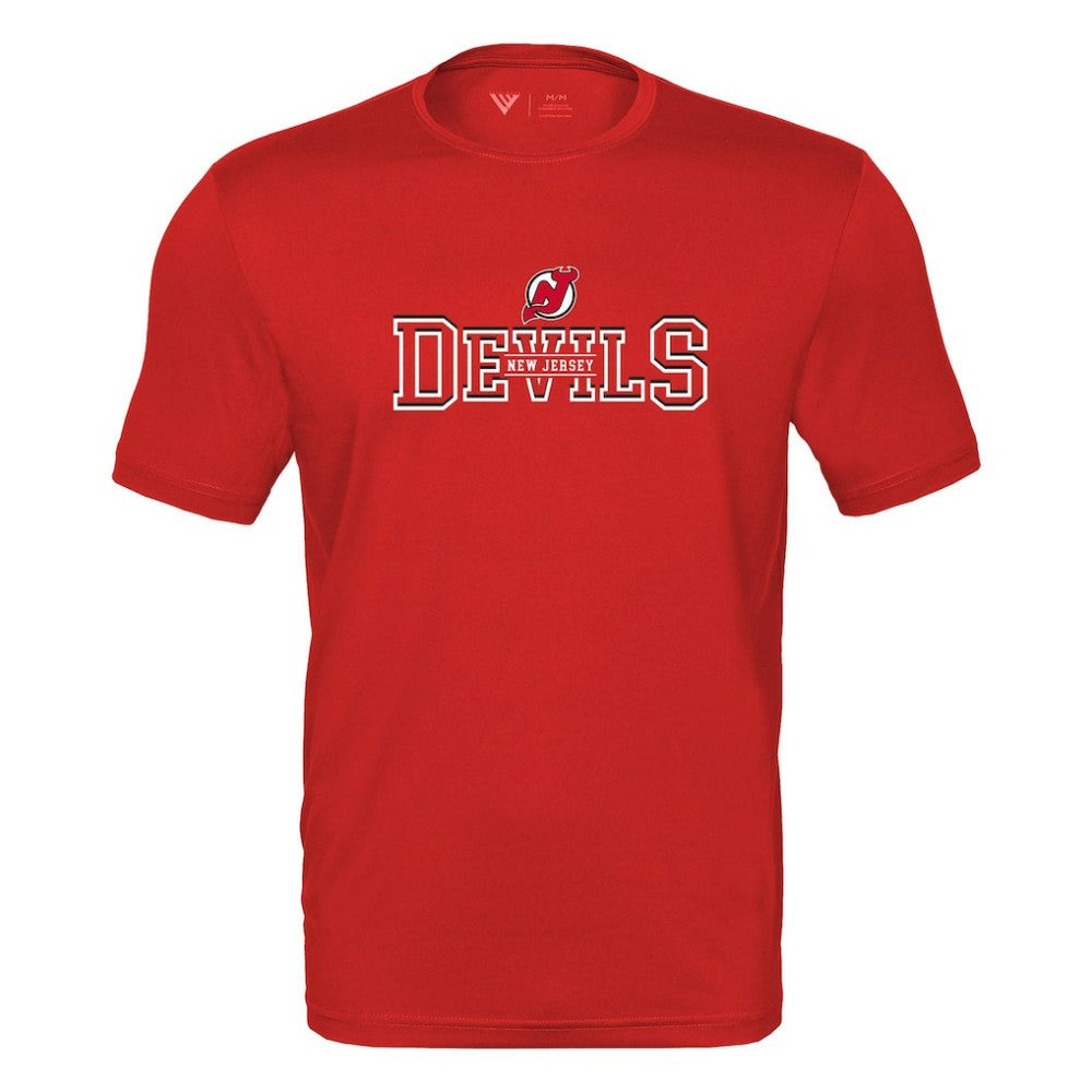 NHL New Jersey Devils Levelwear Anthem Journey Performance T-Shirt - Red