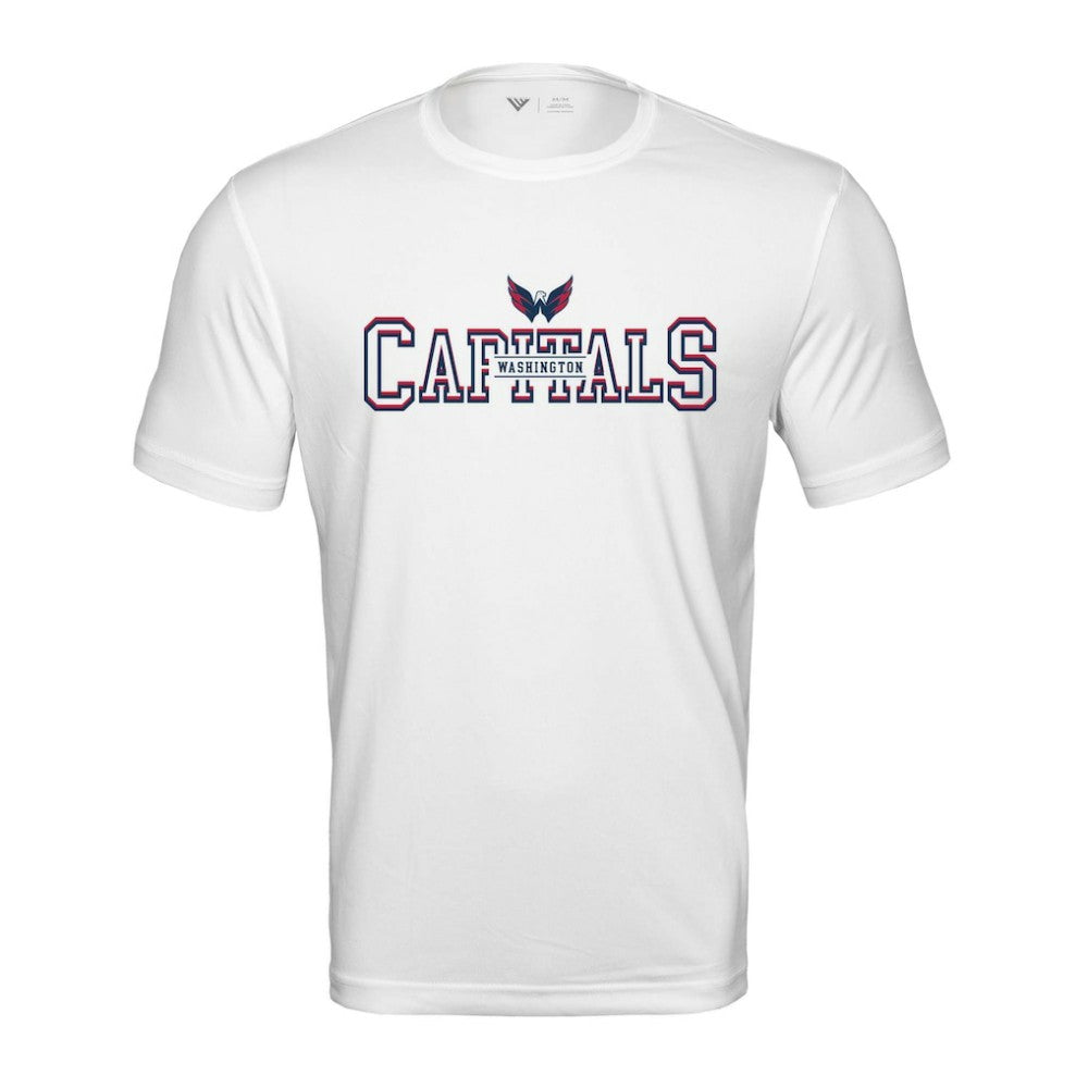 NHL Washington Capitals Levelwear Anthem Journey Performance T-Shirt - White