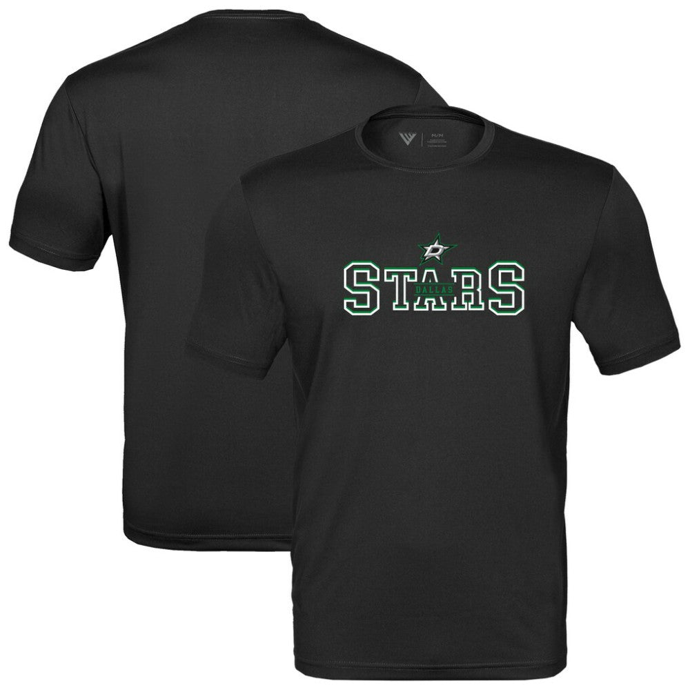 NHL Dallas Stars Levelwear Anthem Journey Performance T-Shirt - Black