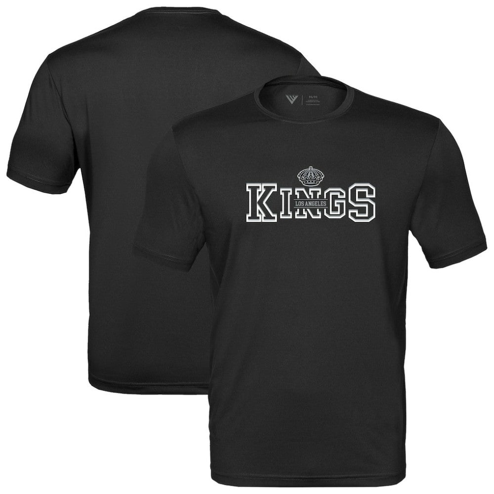 NHL Los Angeles Kings Levelwear Anthem Journey Performance T-Shirt - Black