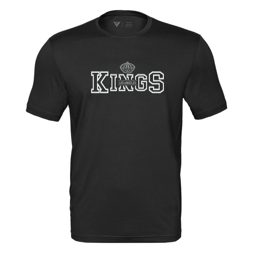 NHL Los Angeles Kings Levelwear Anthem Journey Performance T-Shirt - Black