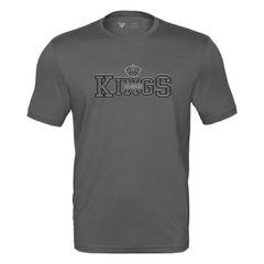 NHL Los Angeles Kings Levelwear Anthem Journey Performance T-Shirt - Charcoal