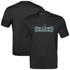 NHL San Jose Sharks Levelwear Anthem Journey Performance T-Shirt - Black