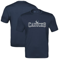 NHL Vancouver Canucks Levelwear Anthem Journey Performance T-Shirt - Navy