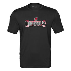 NHL New Jersey Devils Levelwear Anthem Journey Performance T-Shirt - Black