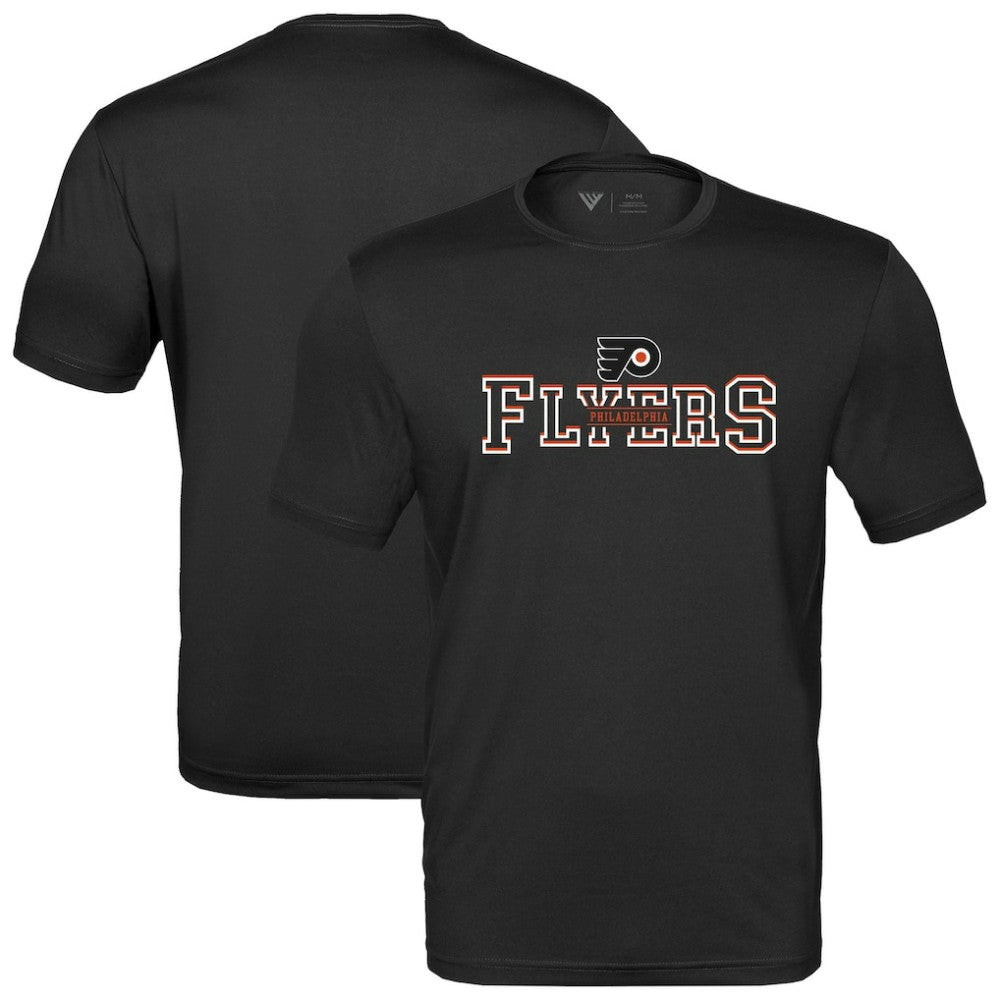 NHL Philadelphia Flyers Levelwear Anthem Journey Performance T-Shirt - Black